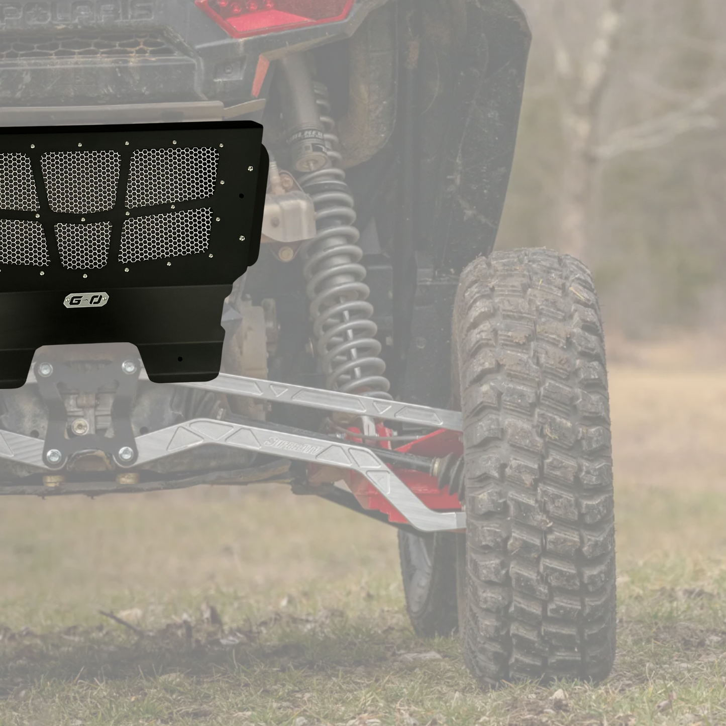 Greanland Offroad Polaris RZR 900 1000 Turbo S Exhaust Cover 2014-2022 - Greanland Offroad