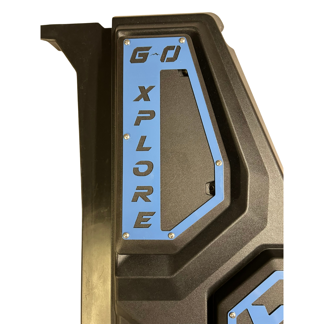 Polaris Xpedition Vent Accent Covers – 4-Piece Set | Color-Matched Steel | Greanland Offroad