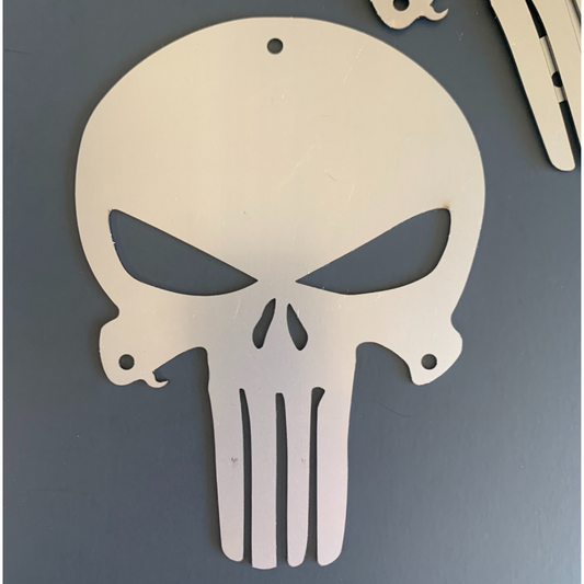 Bolt On Punisher Emblems (4 sizes) - Greanland Offroad