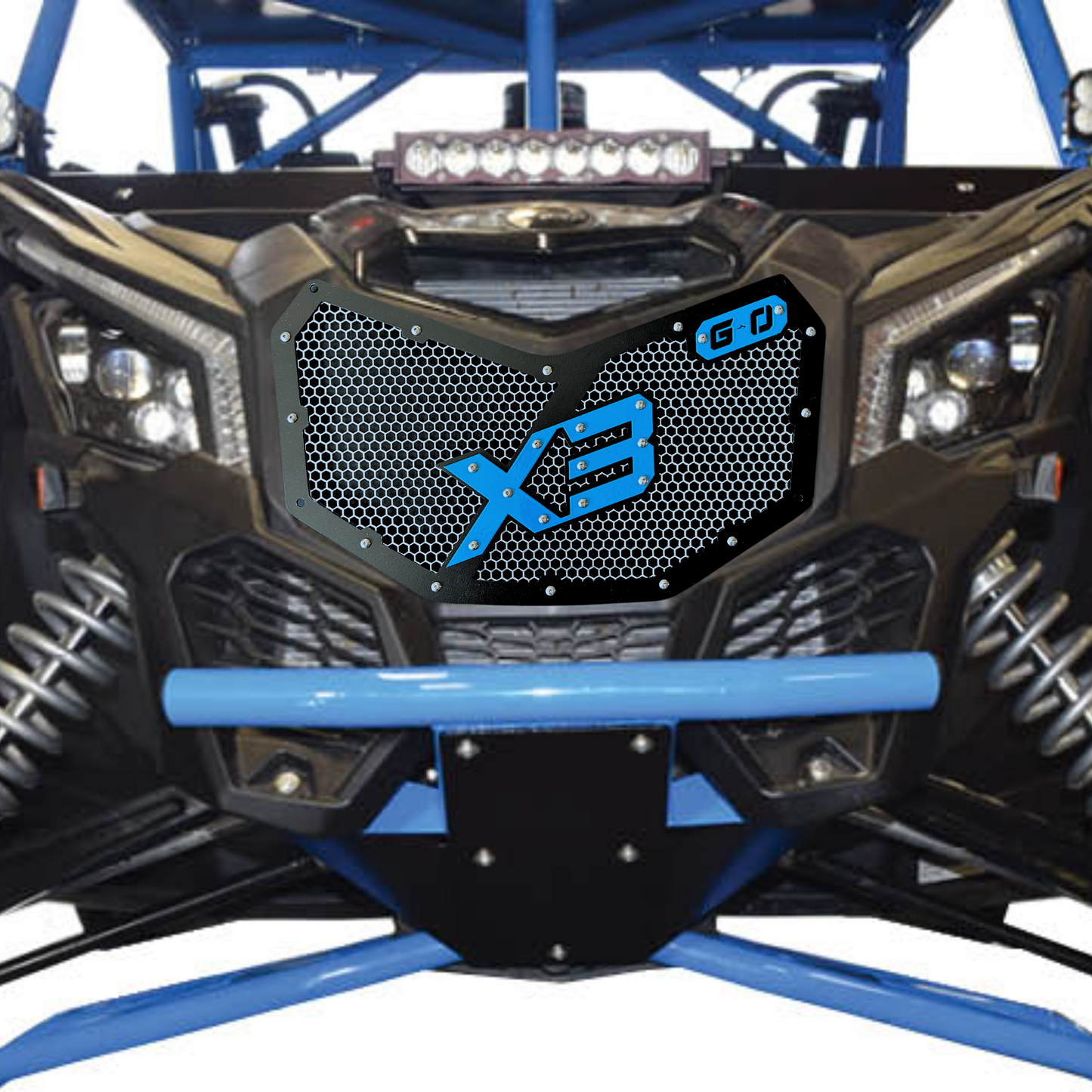 Greanland Offroad 2017+ Can-Am Maverick X3 Front Grille – High-Performance Steel Upgrade - Greanland Offroad