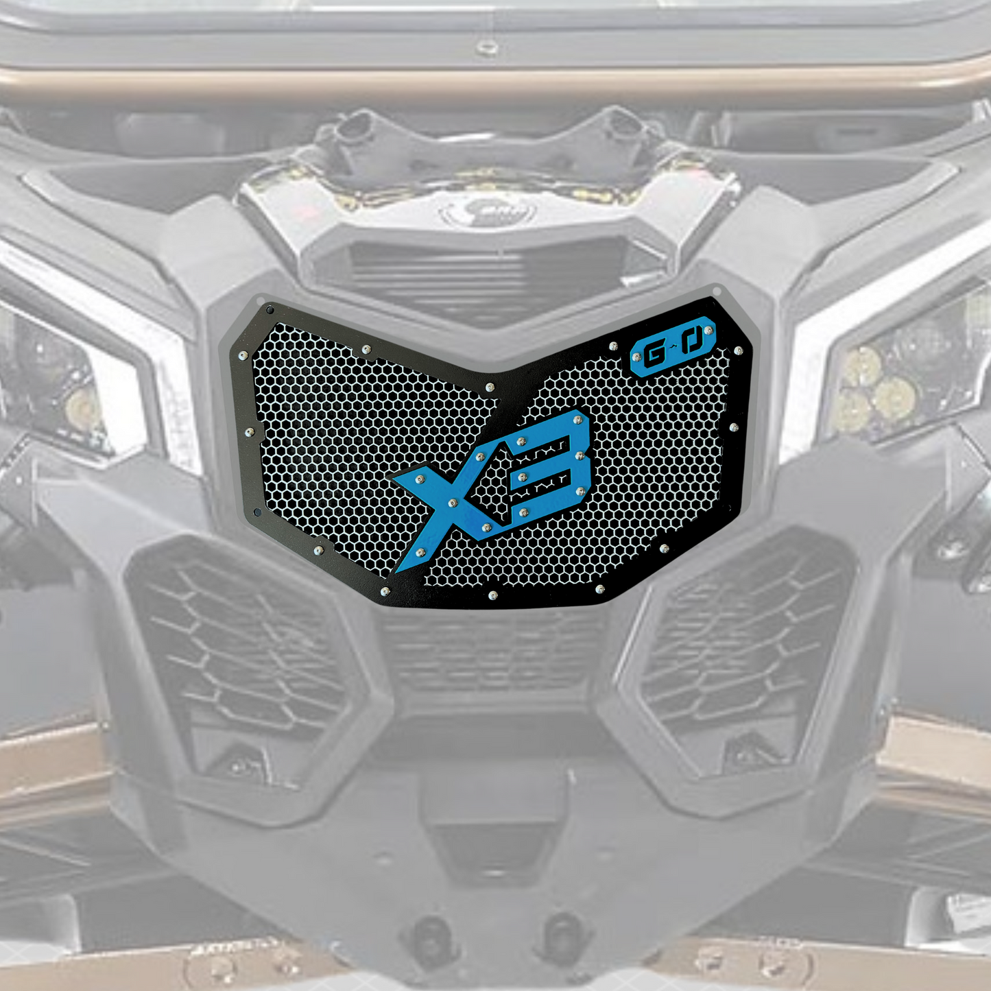 Greanland Offroad 2017+ Can-Am Maverick X3 Front Grille – High-Performance Steel Upgrade - Greanland Offroad