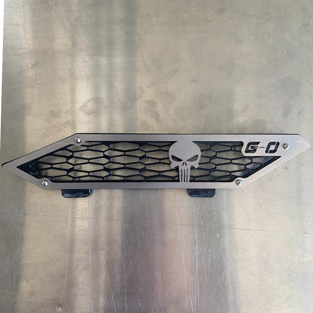 Polaris General Hood Vent Side Grille Covers (Punisher) - Greanland Offroad