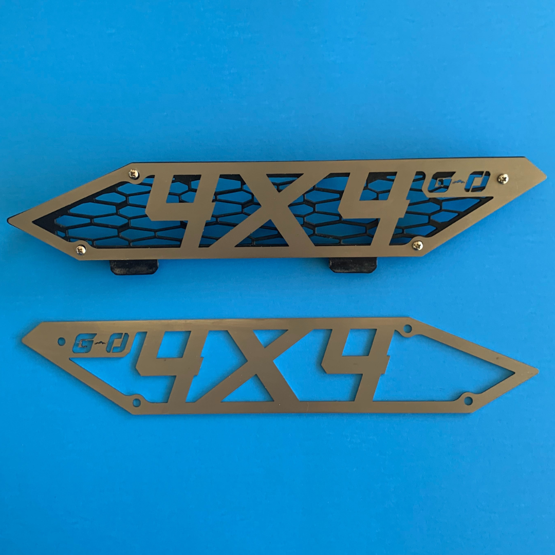 Polaris General Hood Vent Side Grille Covers (4x4) - Greanland Offroad