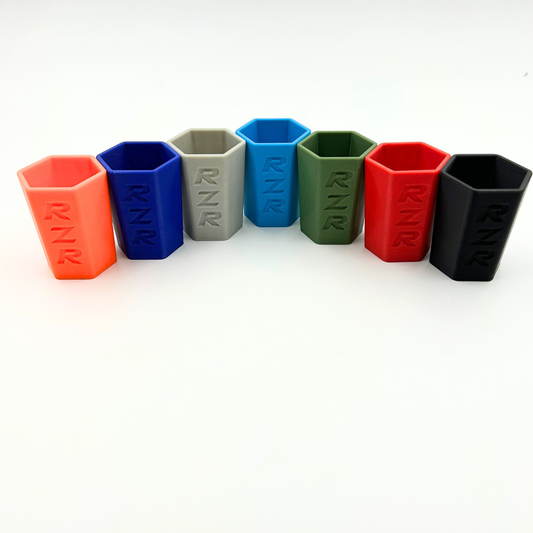 Polaris RZR–Inspired Hexagonal Shot Glasses | Off-Road Style Barware | Multiple Colors