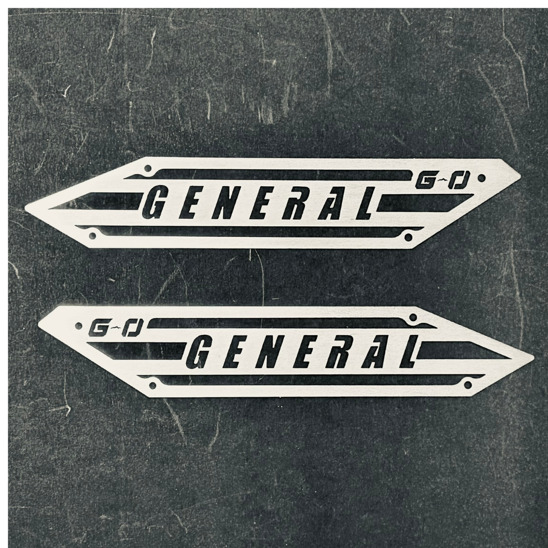 Polaris General Hood Vent Grille Kit | General Branded Hood Vent Cover - Greanland Offroad