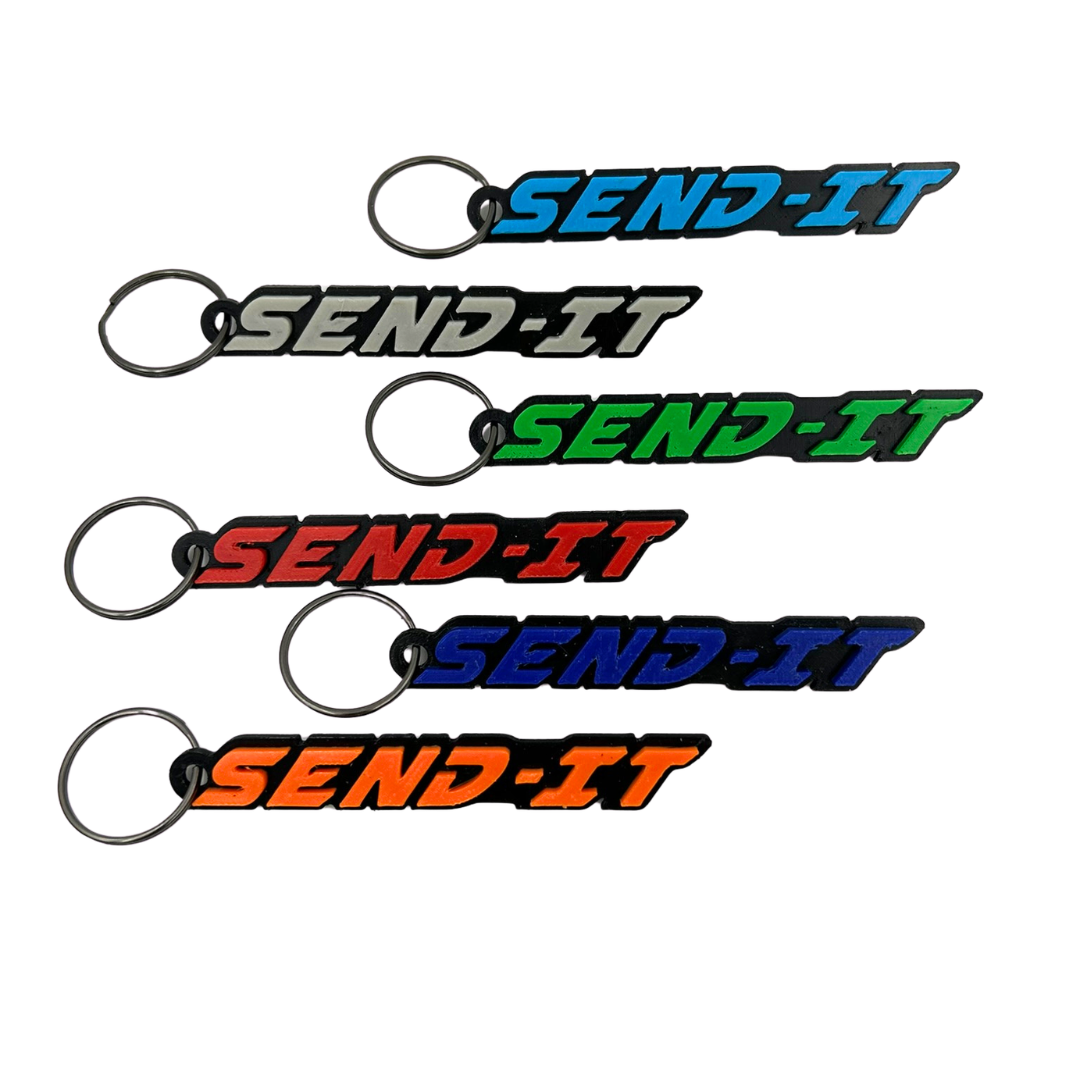 "Send It" Off-Road Keychain – 3D Printed Adventure Key Tag (Copy)
