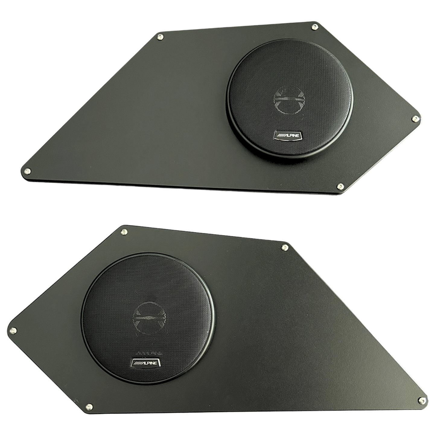 Greanland Offroad Polaris General Center Console 6.5" Speaker Mounting Plates - Greanland Offroad