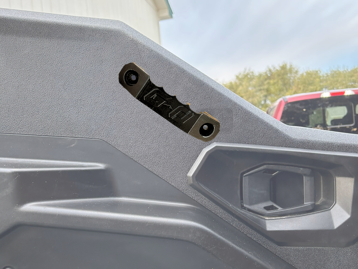 Polaris General Door Handle – Bolt-On, No Drilling – Heavy-Duty PETG – Easy Install with Hardware – SxS/UTV Upgrade (Pair)