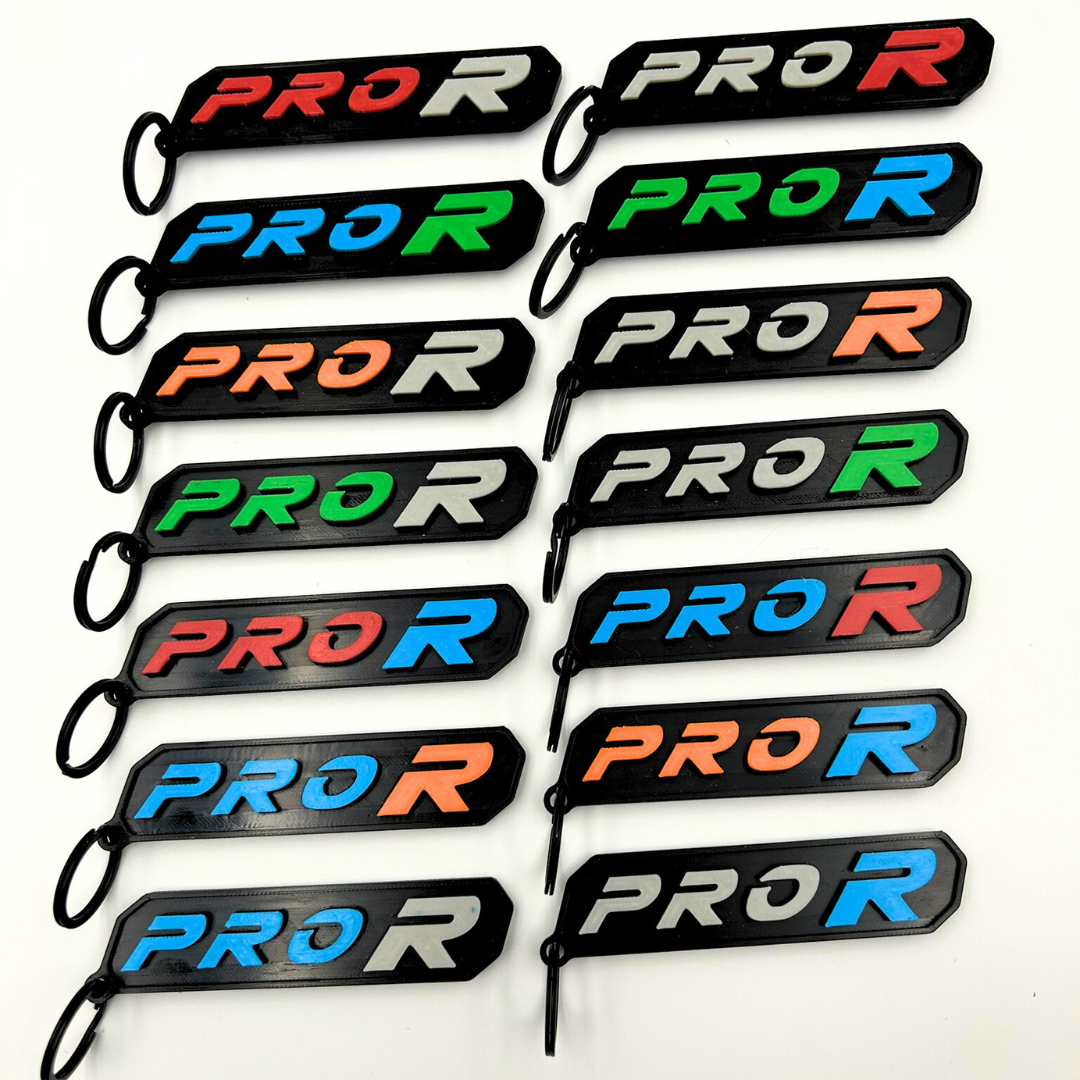 Polaris RZR Pro R Keychain, Multiple Color Options