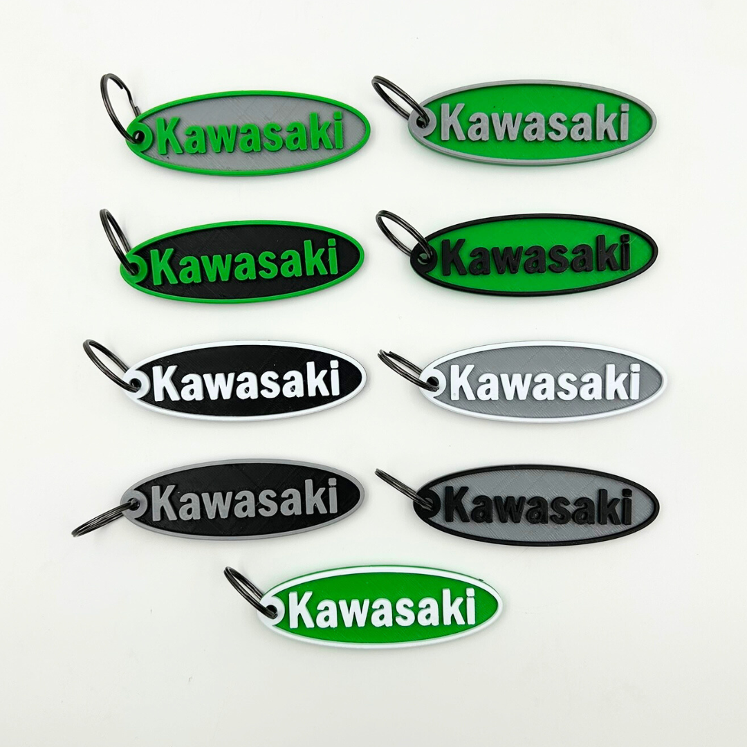 Greanland Offroad Kawasaki Premium Keychain – Durable Offroad Accessory