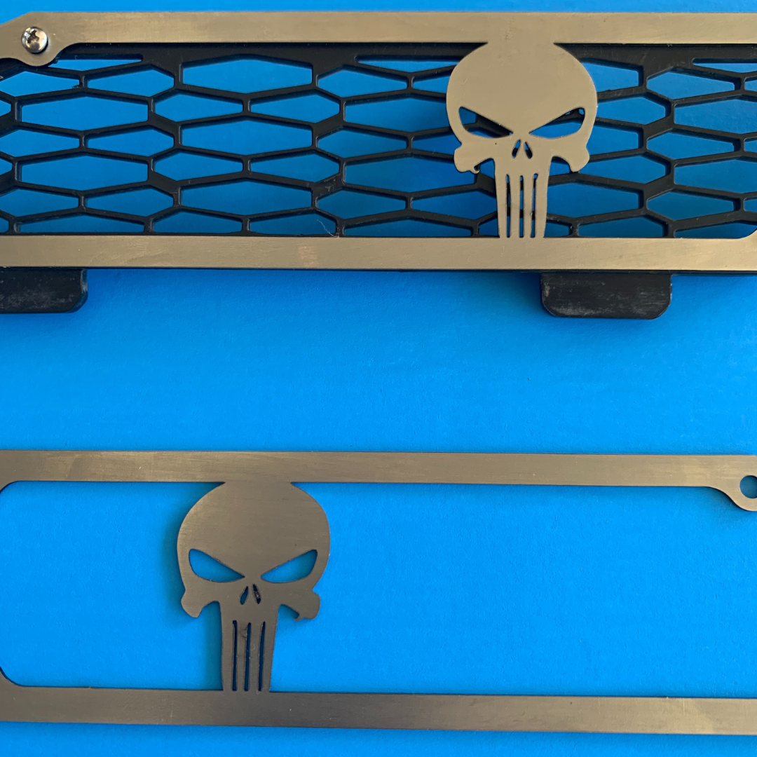 Polaris General Hood Vent Side Grille Covers (Punisher) - Greanland Offroad