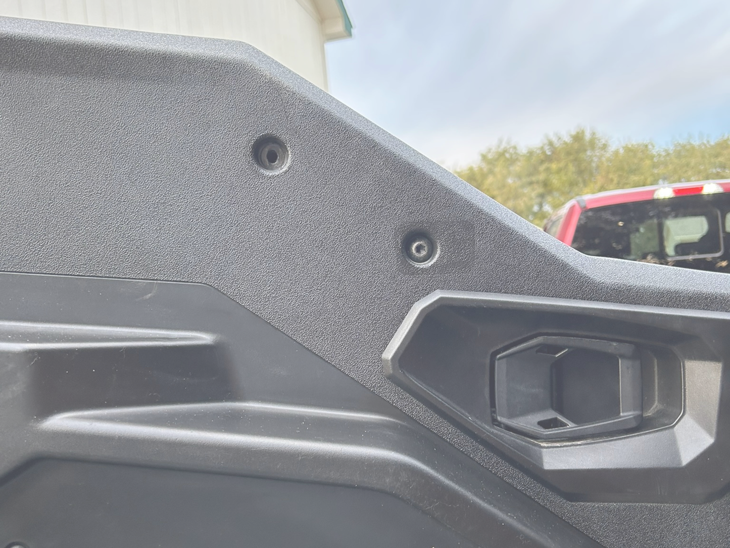 Polaris General Door Handle – Bolt-On, No Drilling – Heavy-Duty PETG – Easy Install with Hardware – SxS/UTV Upgrade (Pair)