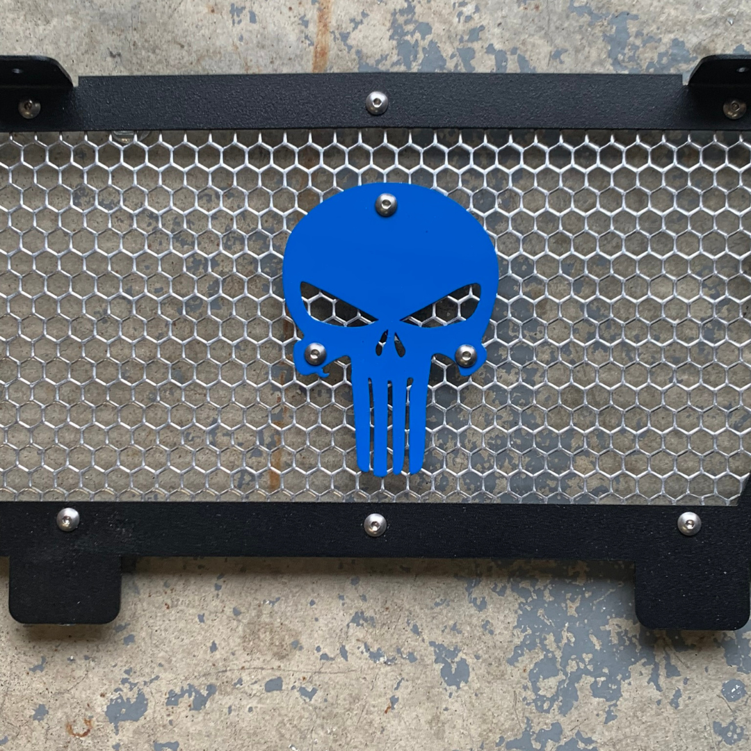 Polaris General Punisher Grille (Blue)- Upgrade Your Ride with Greanland's Durable Offroad Accessory - Greanland Offroad