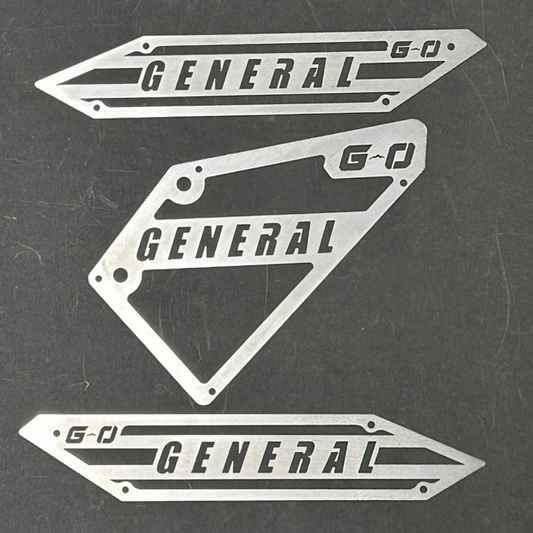 Hood Vent and Clutch Intake Cover Grille Kit for Polaris General - Greanland Offroad