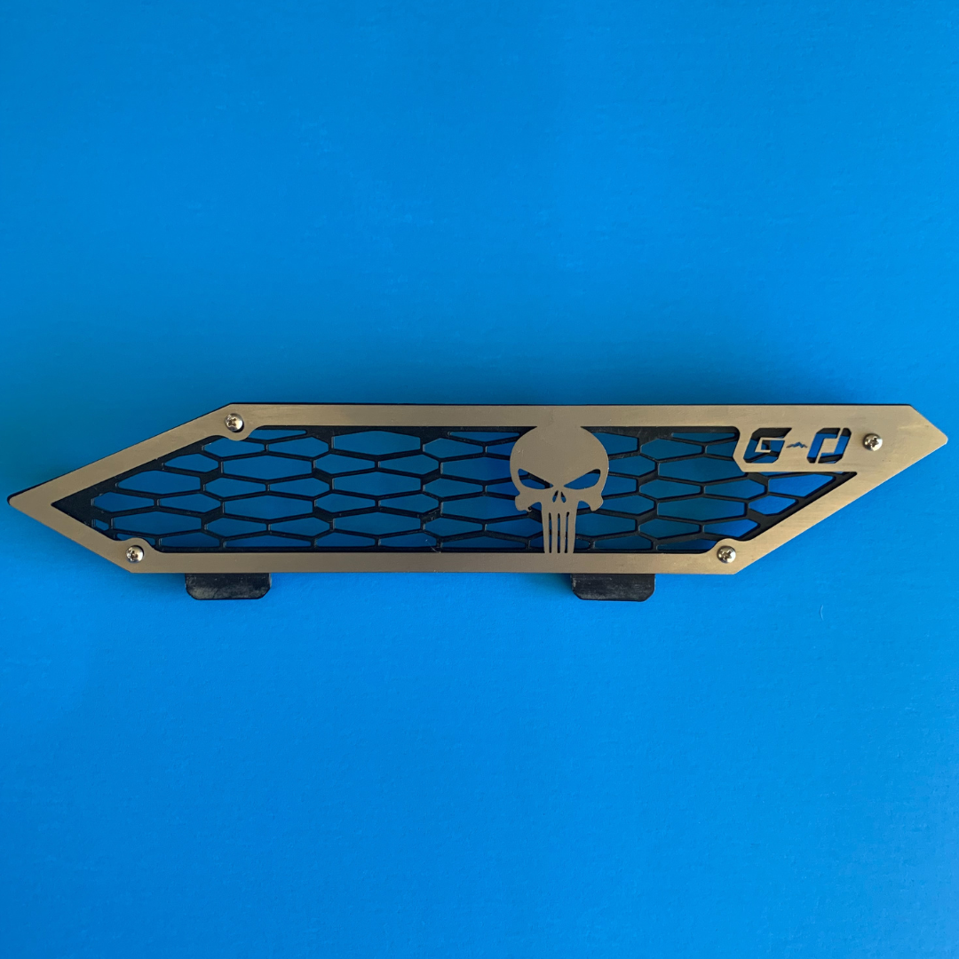 Polaris General Hood Vent Side Grille Covers (Punisher) - Greanland Offroad