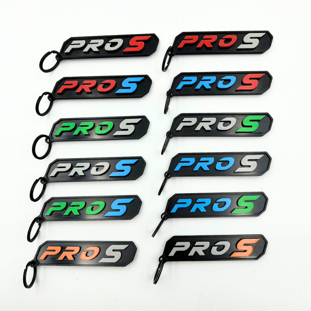 Polaris RZR Pro S Keychain, Multiple Color Options
