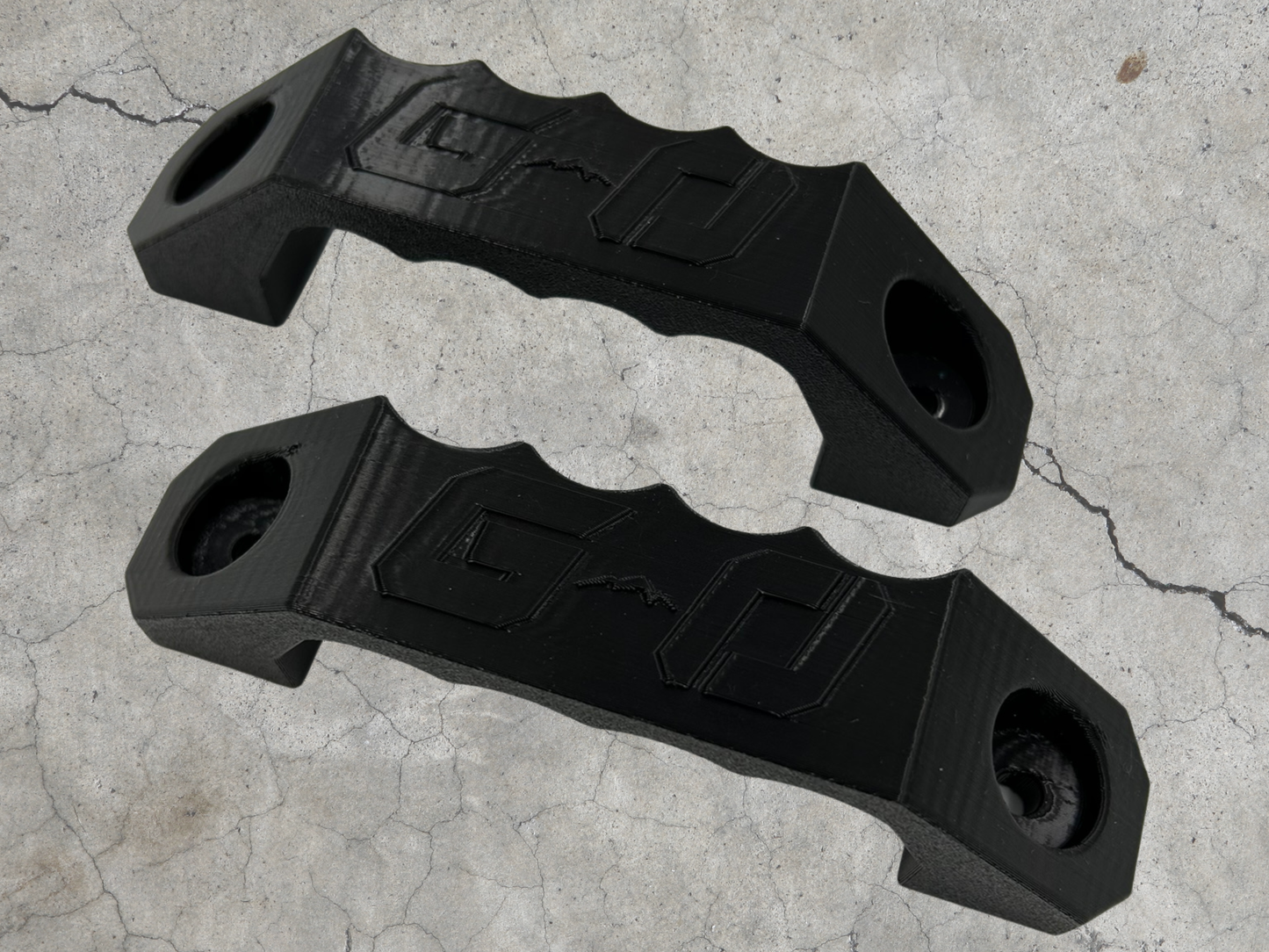 Polaris General Door Handle – Bolt-On, No Drilling – Heavy-Duty PETG – Easy Install with Hardware – SxS/UTV Upgrade (Pair)