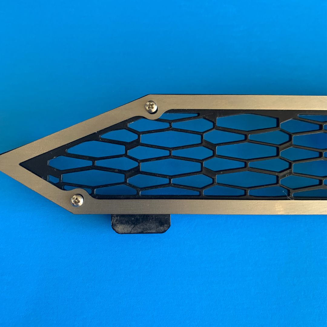 Polaris General Hood Vent Side Grille Covers (Punisher) - Greanland Offroad