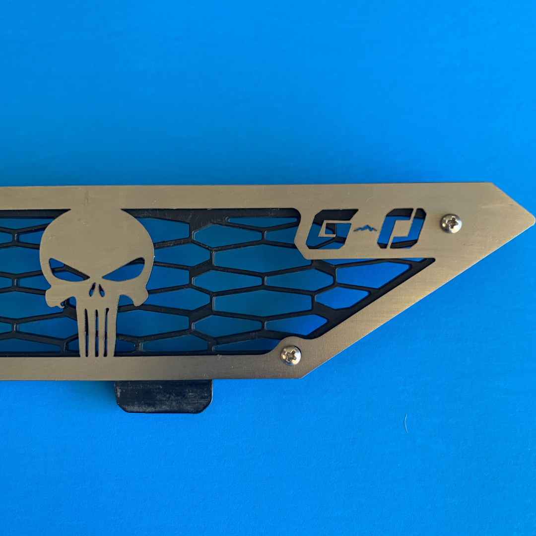 Polaris General Hood Vent Side Grille Covers (Punisher) - Greanland Offroad