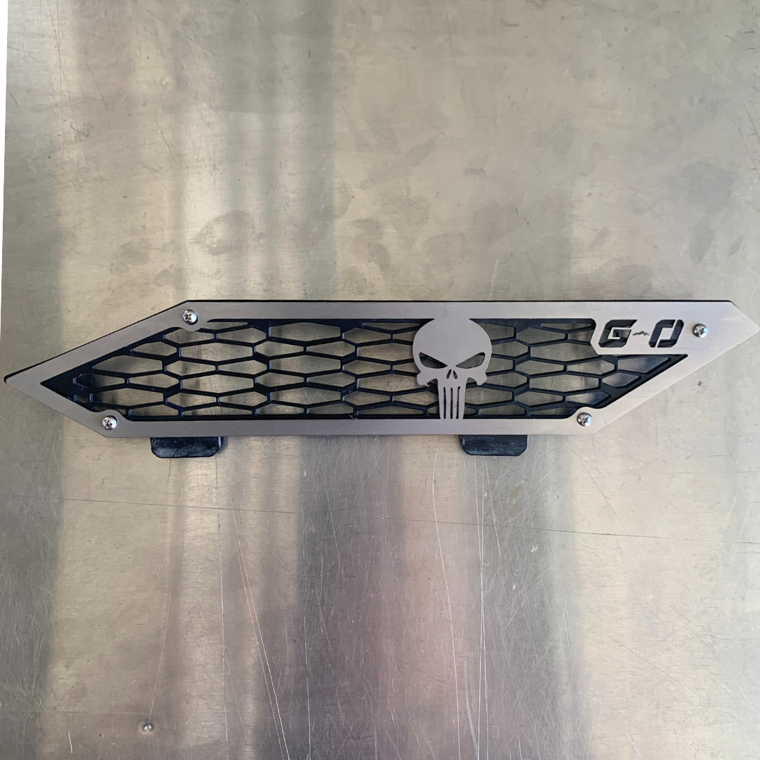 Polaris General Hood Vent Side Grille Covers (Punisher) - Greanland Offroad