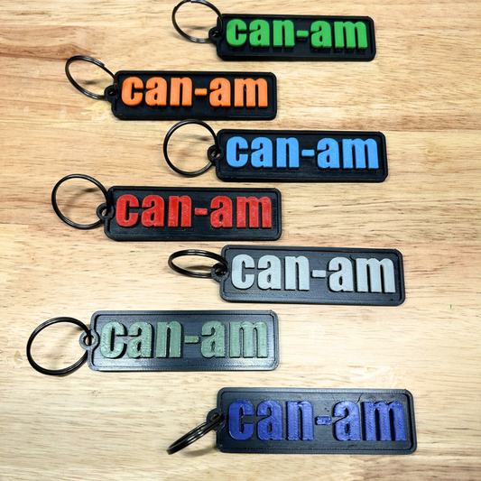 Can Am Keychain | Rugged Custom Key Tag by Greanland Offroad