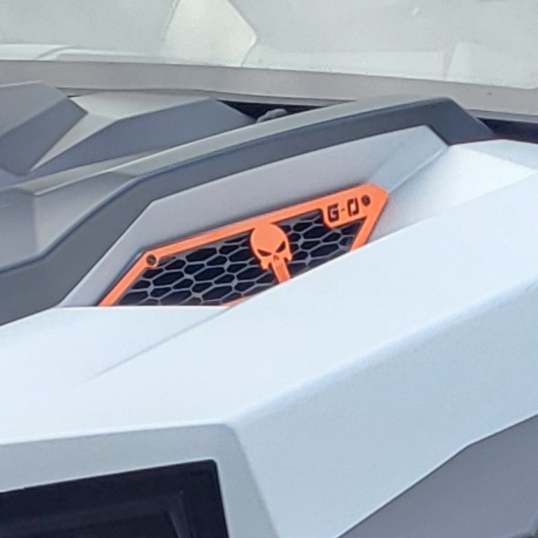 Hood Vent and Clutch Intake Cover Grille Kit for Polaris General - Greanland Offroad
