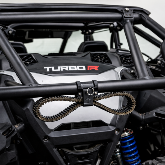 UTV Spare Belt Holder | SXS CVT Belt Mount for Roll Cage | 1.75” Tube | Off-Road Accessory | Made in USA