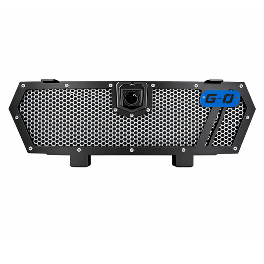 Greanland Offroad Polaris General Grille with Integrated Front Camera Mount | Custom UTV Grille | Multiple Badge Colors