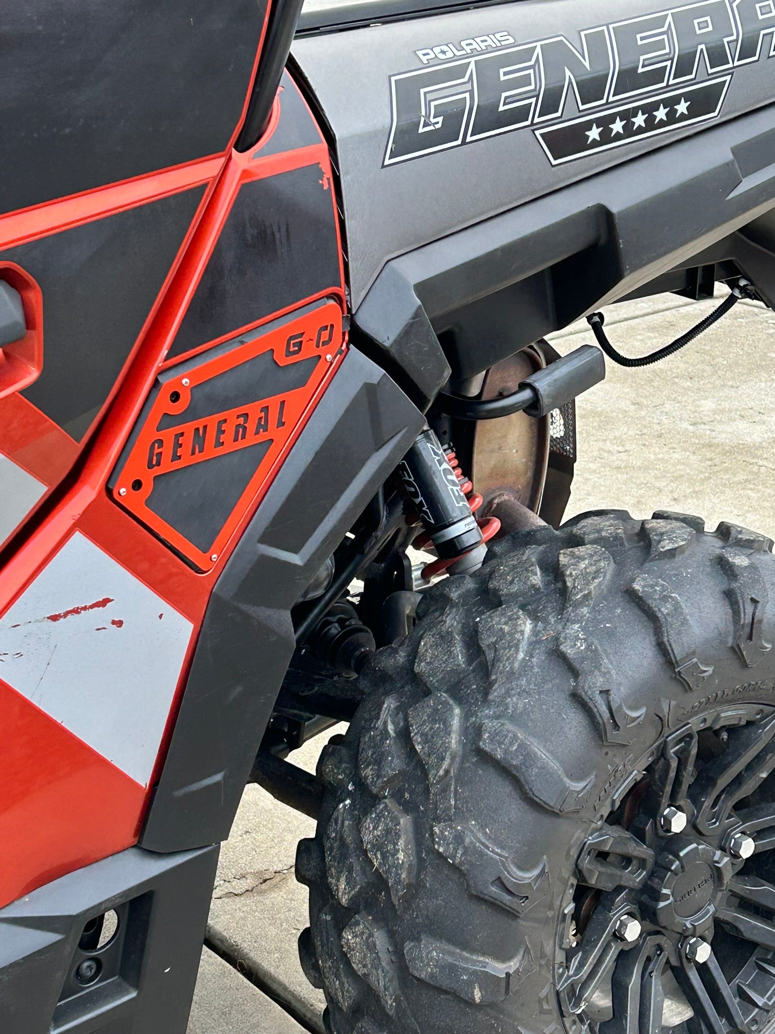 Hood Vent and Clutch Intake Cover Grille Kit for Polaris General - Greanland Offroad