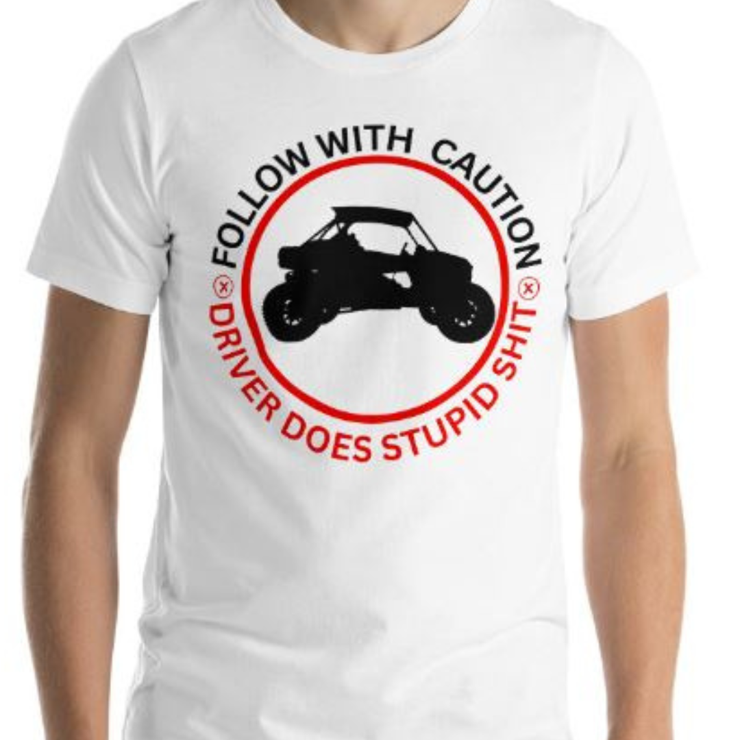 Follow With Caution T-Shirt - Greanland Offroad