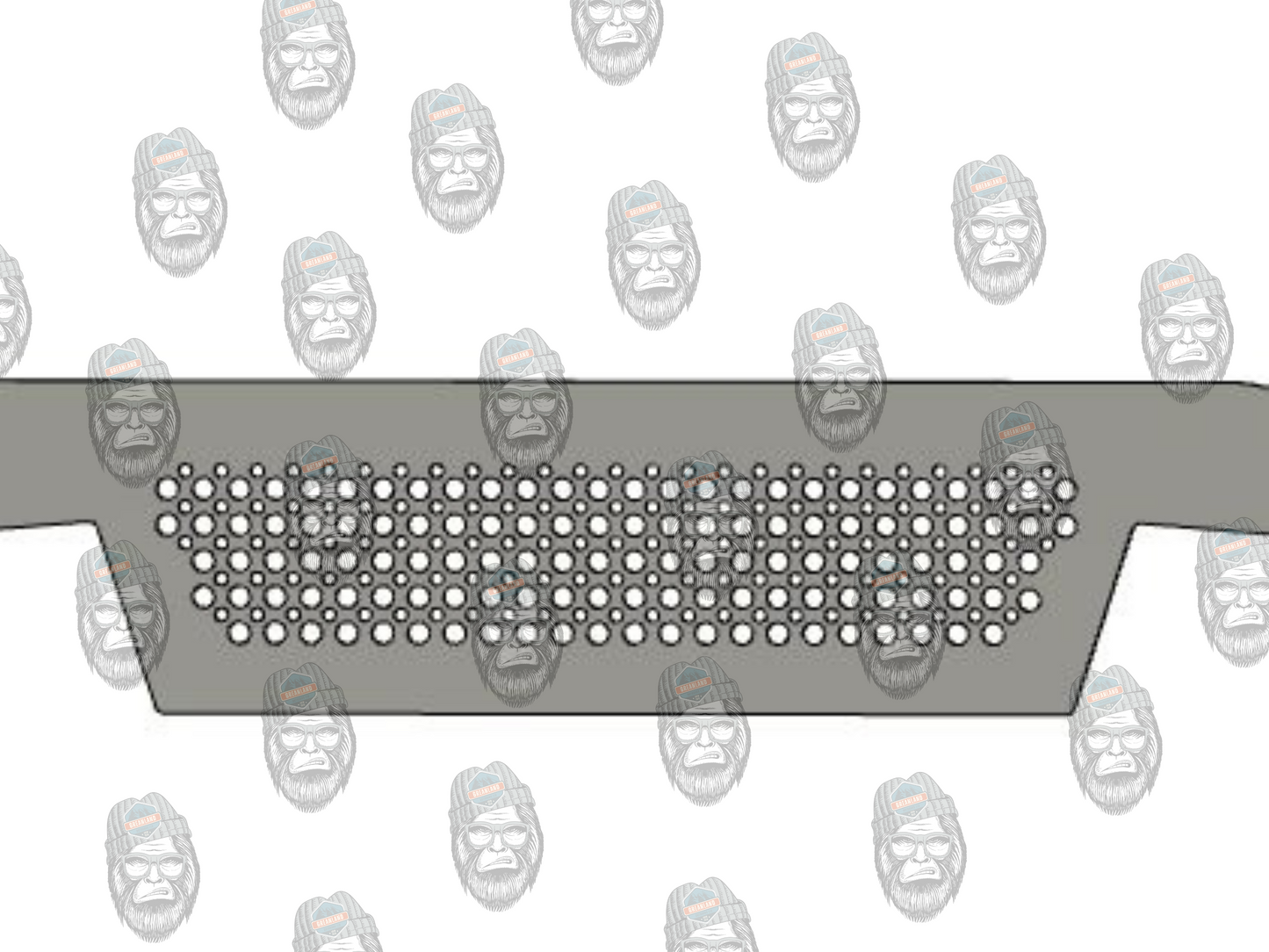 DXF or Print File, Polaris RZR 1000 Turbo Windshield Frame (2019-2022) - Greanland Offroad