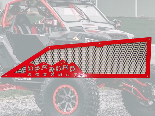 Polaris RZR XP 1000 Turbo & Turbo S Intake Vent Cover Grill (Offroad Assault) - Greanland Offroad