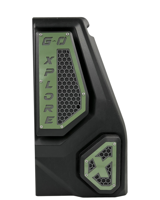 Polaris Xpedition Vent Accent Covers – 8-Piece Set | Color-Matched Steel | Greanland Offroad