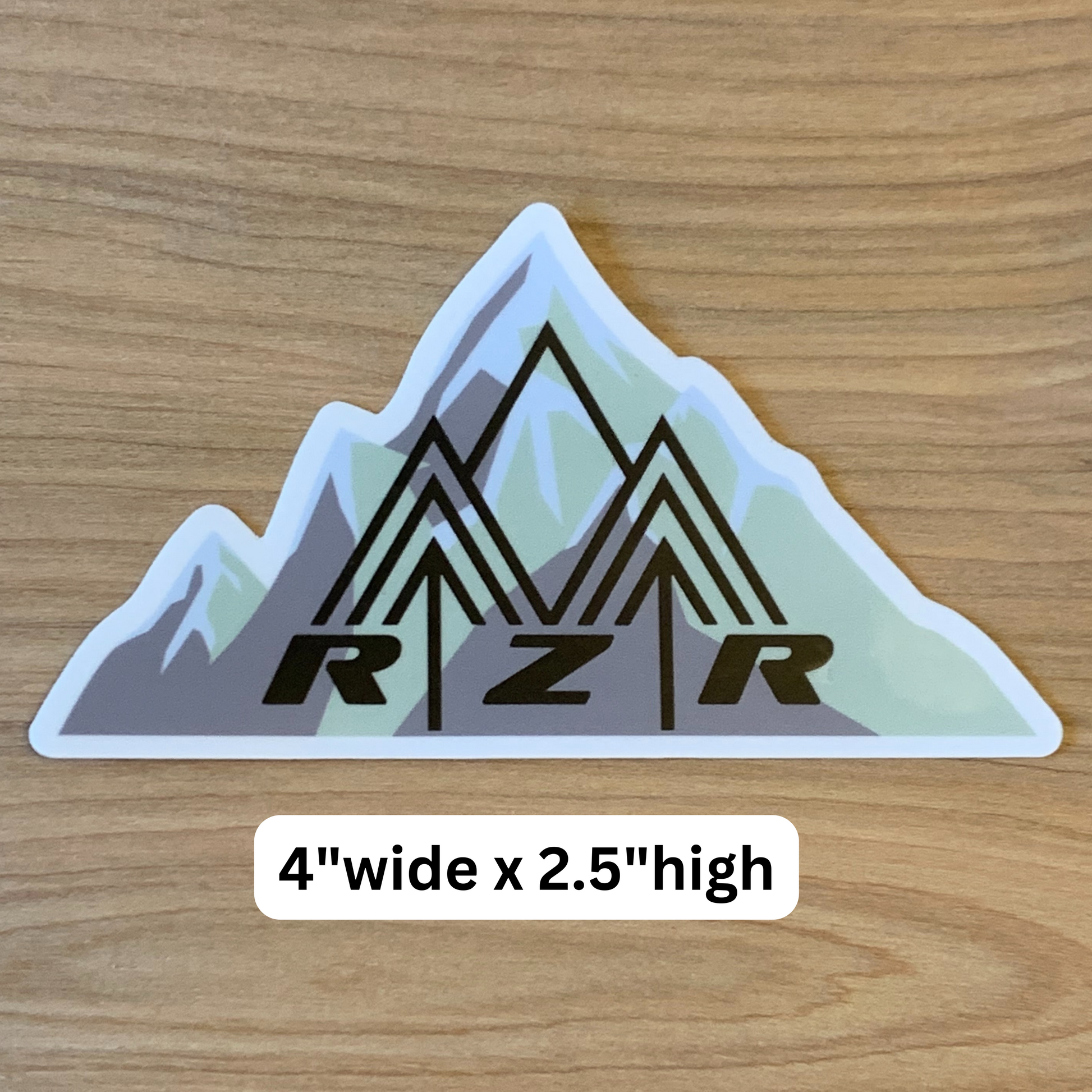 RZR Mountain Through The Trees Sticker - Greanland Offroad