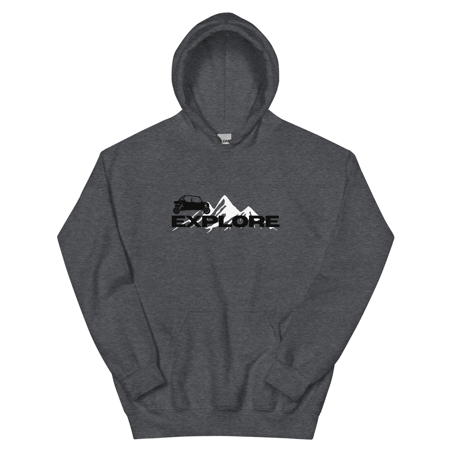 Explore 4 Seat RZR Unisex Hoodie - Greanland Offroad