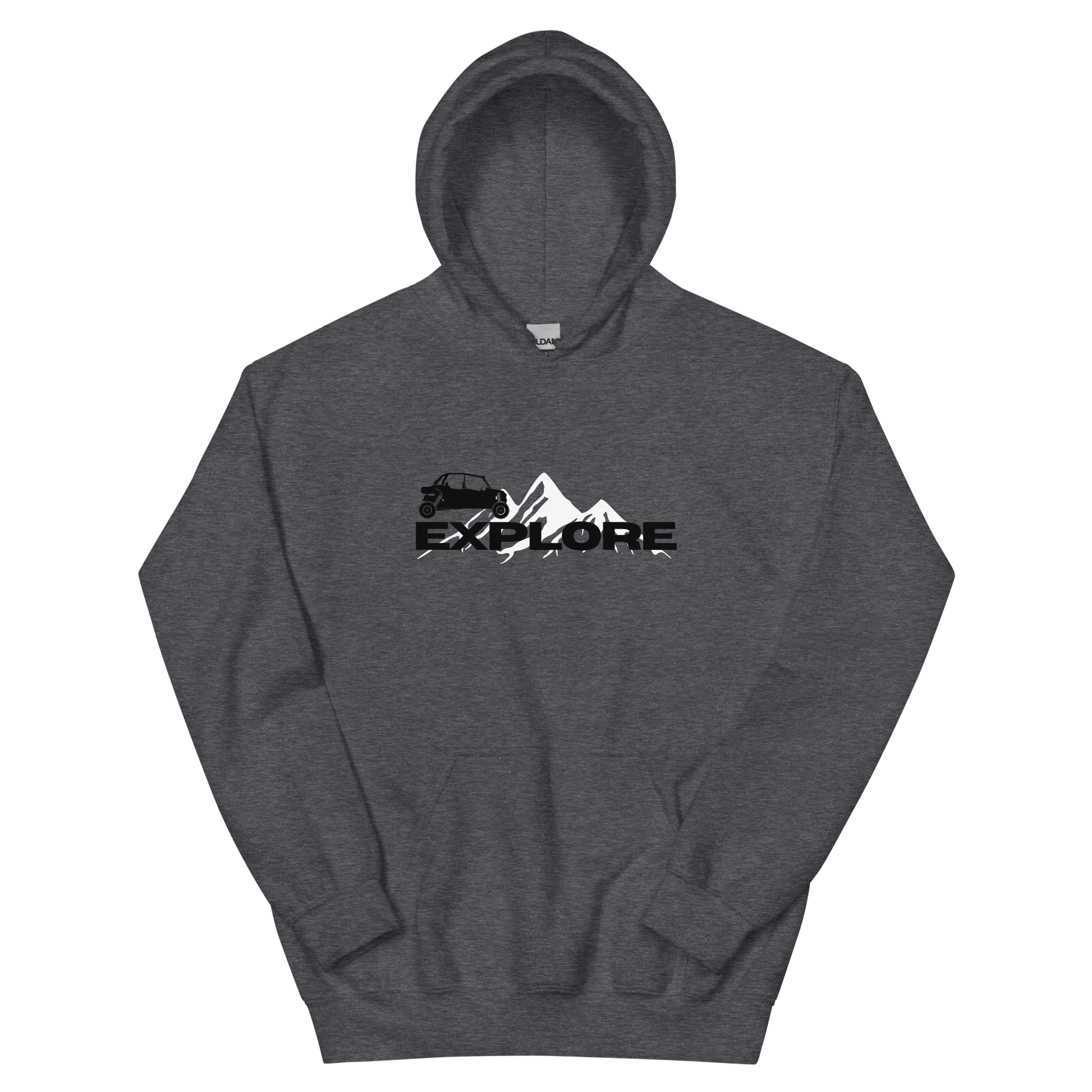 Explore 4 Seat RZR Unisex Hoodie - Greanland Offroad