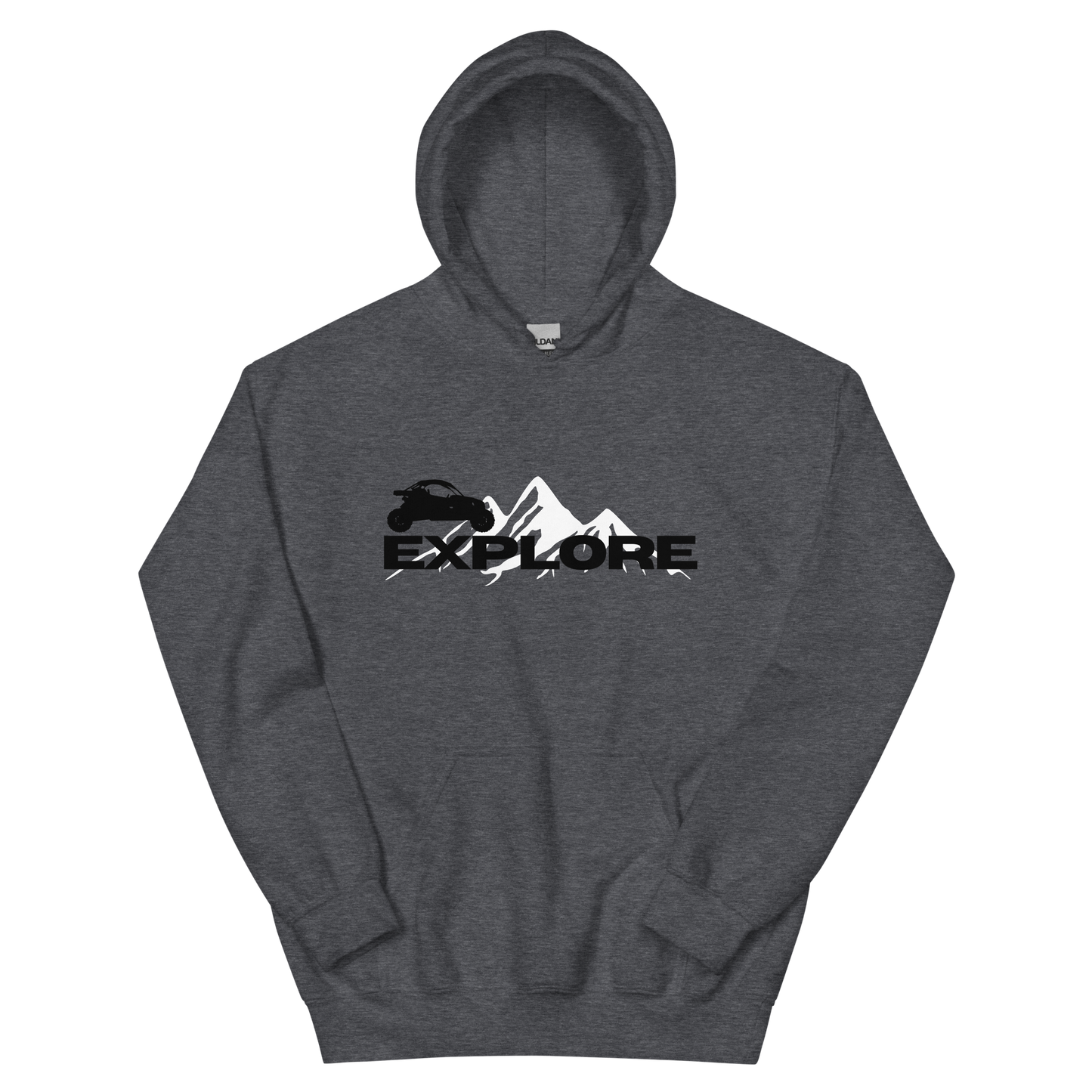 Explore 2 Seat Can Am Unisex Hoodie - Greanland Offroad