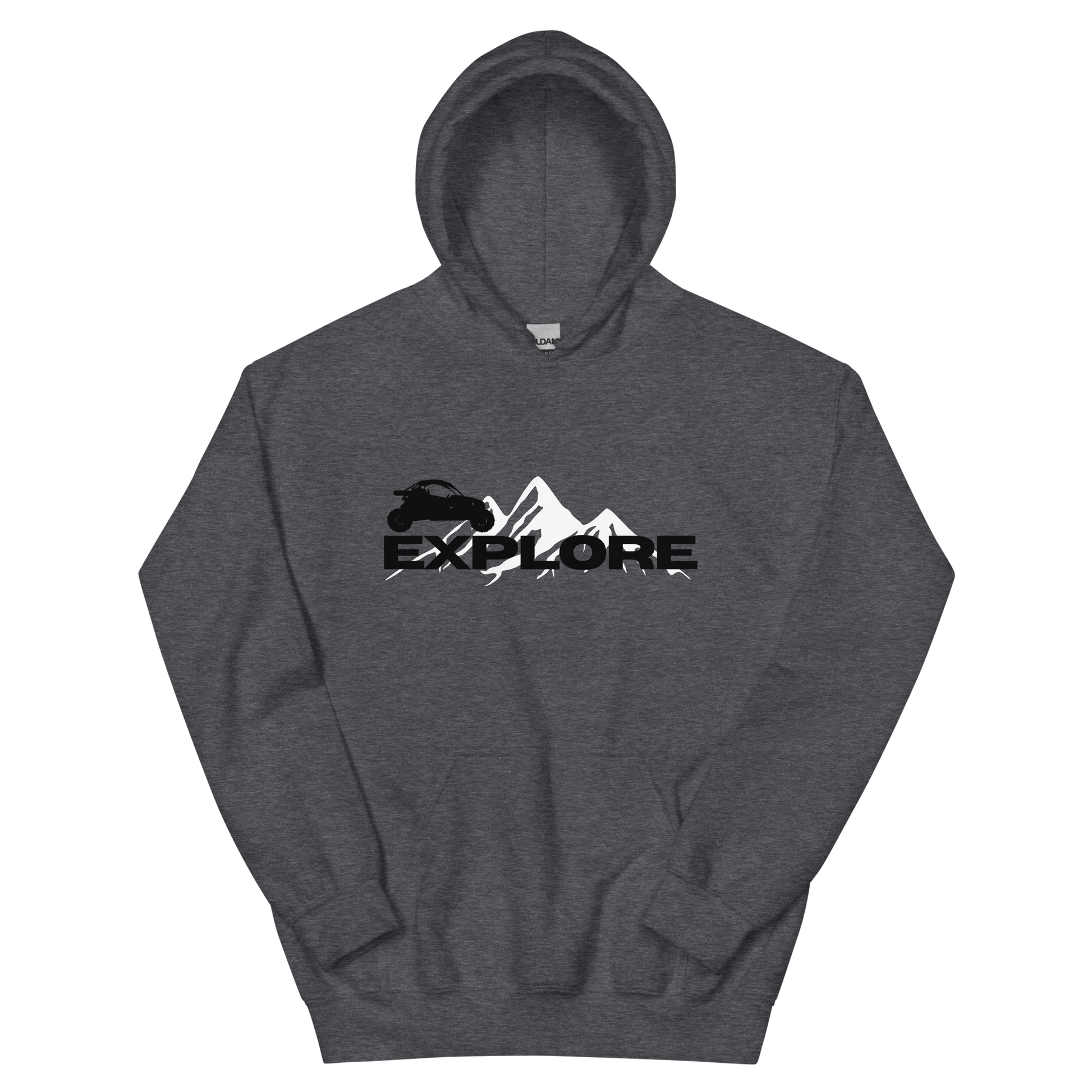 Explore 2 Seat Can Am Unisex Hoodie - Greanland Offroad