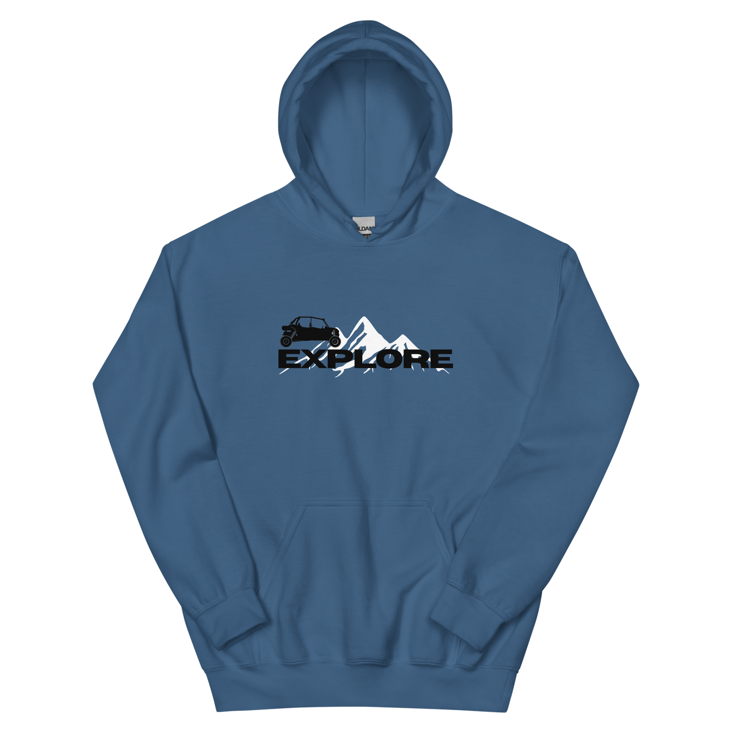 Explore 4 Seat RZR Unisex Hoodie - Greanland Offroad