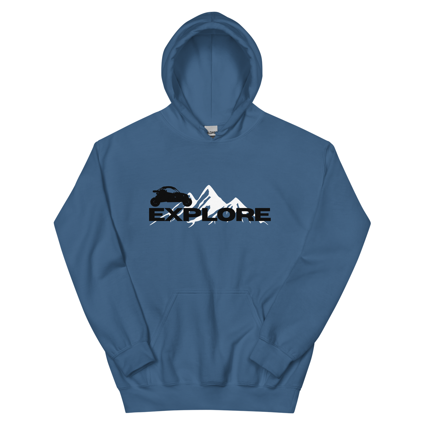 Explore 2 Seat Can Am Unisex Hoodie - Greanland Offroad