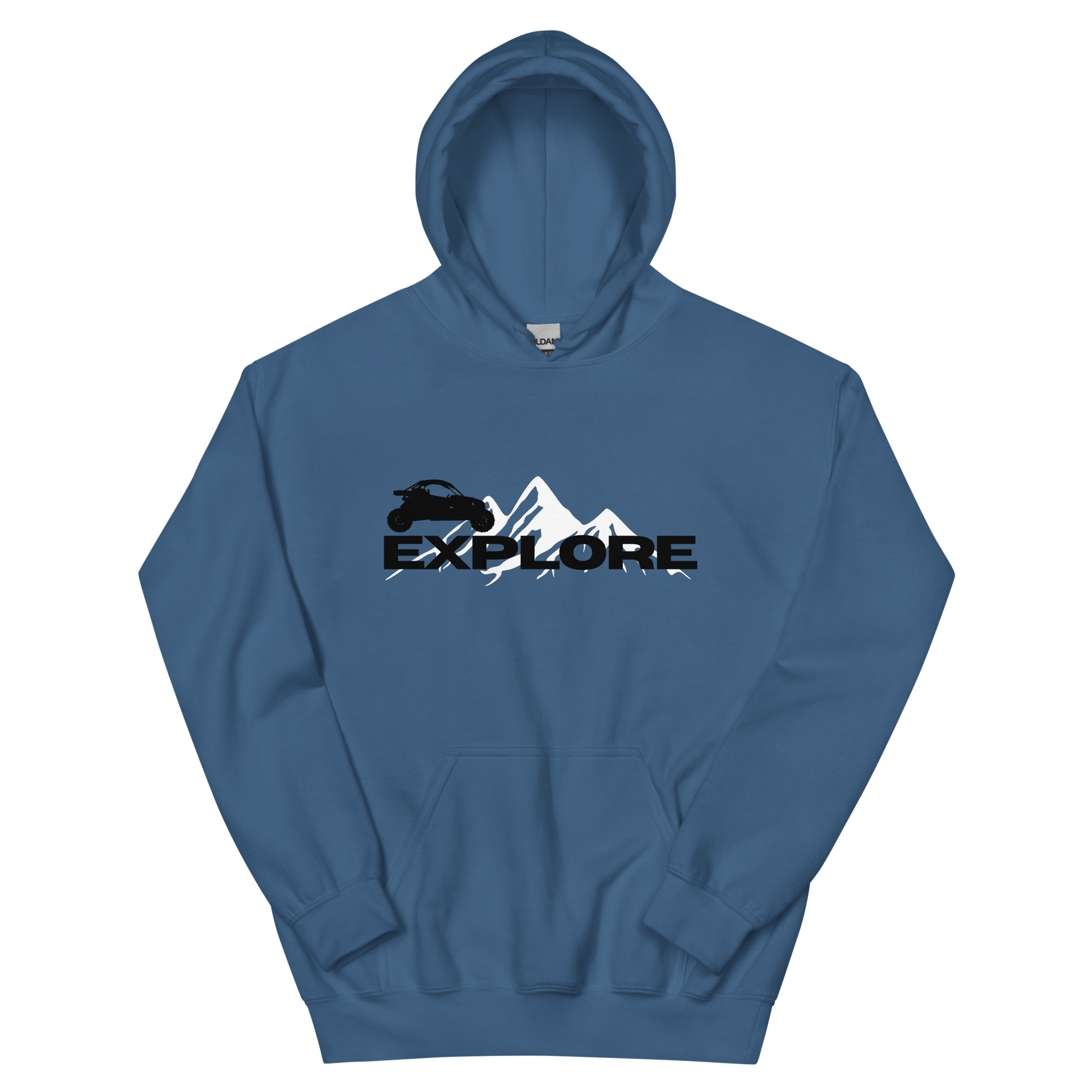 Explore 2 Seat Can Am Unisex Hoodie - Greanland Offroad