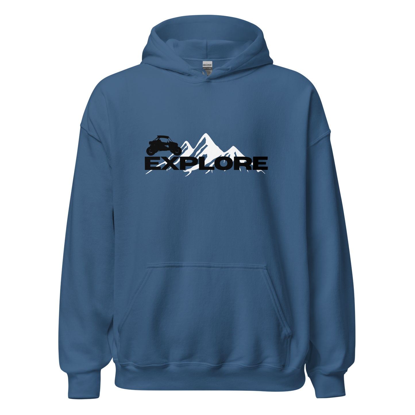 Explore 2 Seat RZR Unisex Hoodie - Greanland Offroad