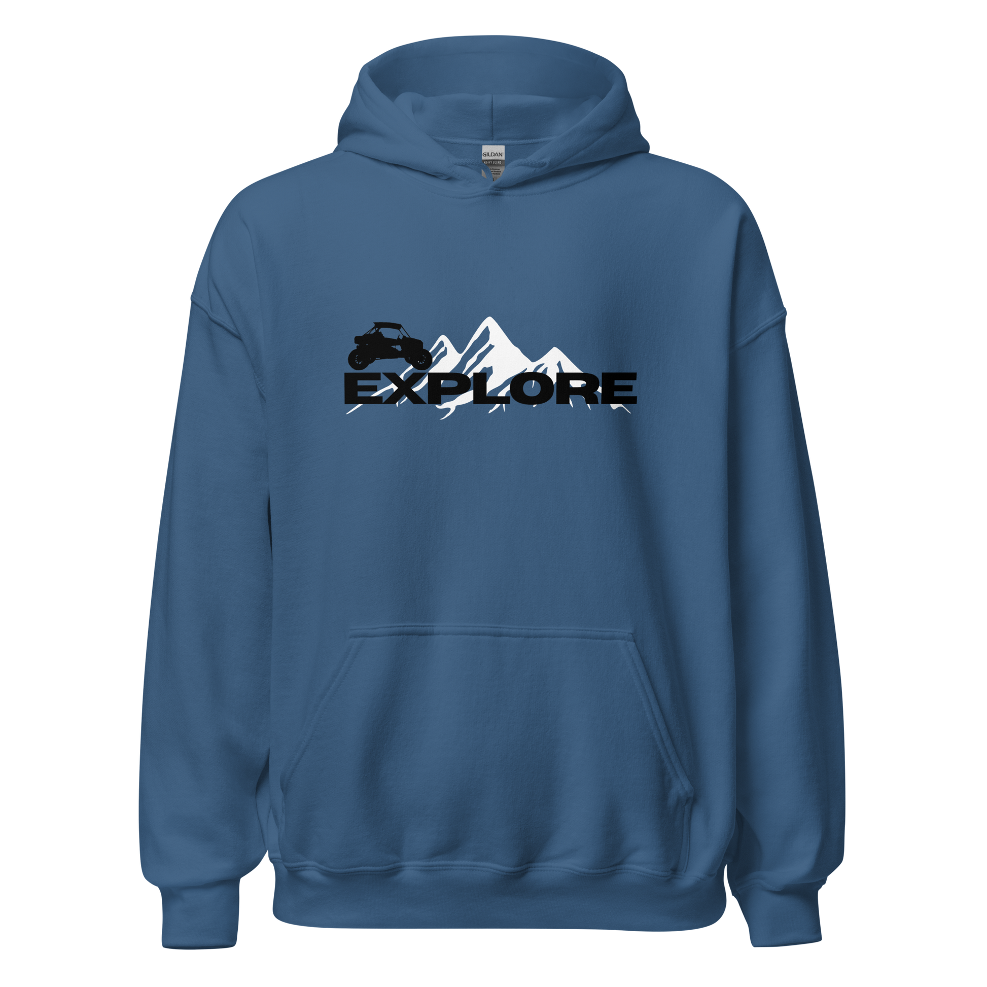 Explore 2 Seat RZR Unisex Hoodie - Greanland Offroad
