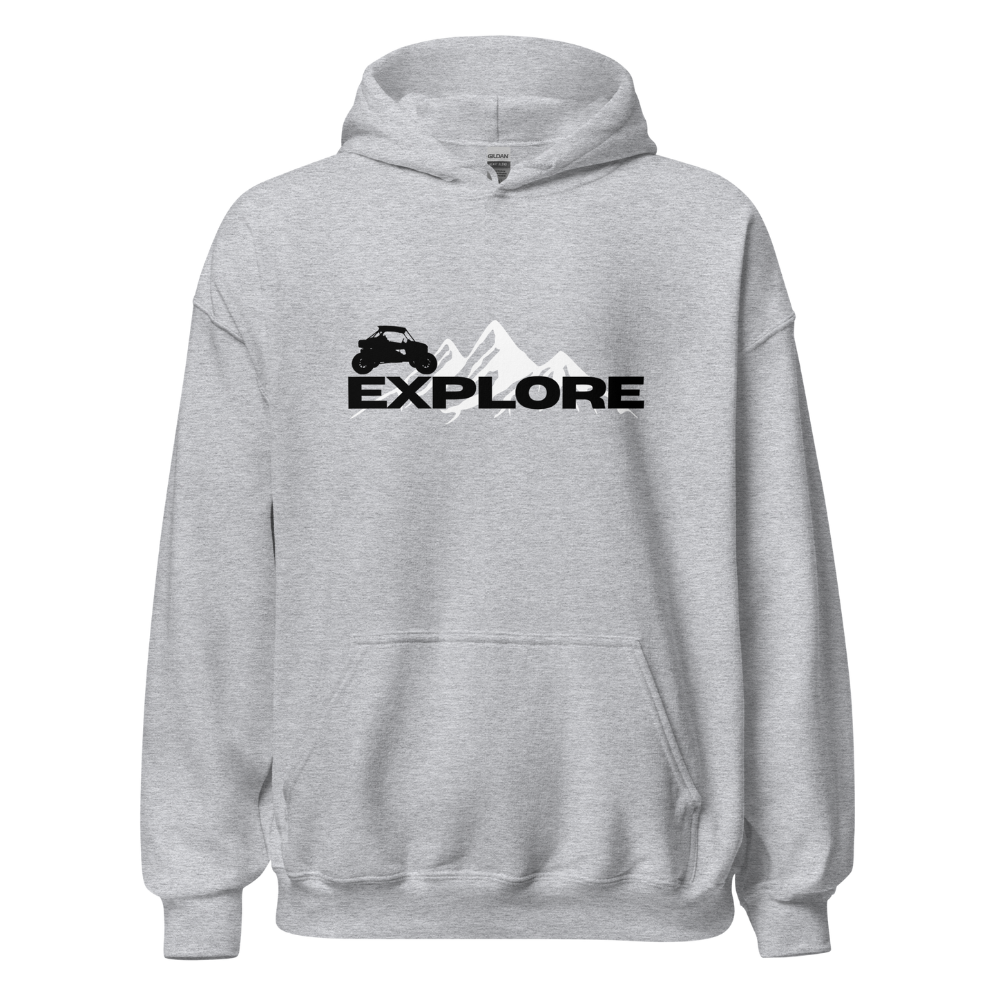 Explore 2 Seat RZR Unisex Hoodie - Greanland Offroad