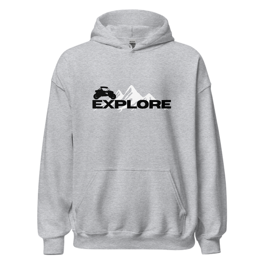 Explore 2 Seat RZR Unisex Hoodie - Greanland Offroad