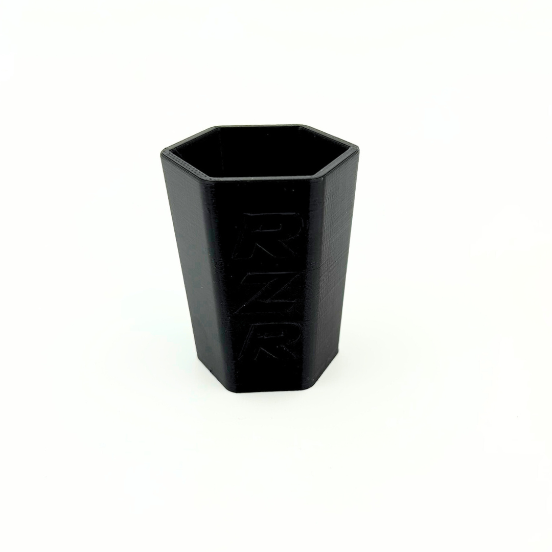 Polaris RZR–Inspired Hexagonal Shot Glasses | Off-Road Style Barware | Multiple Colors