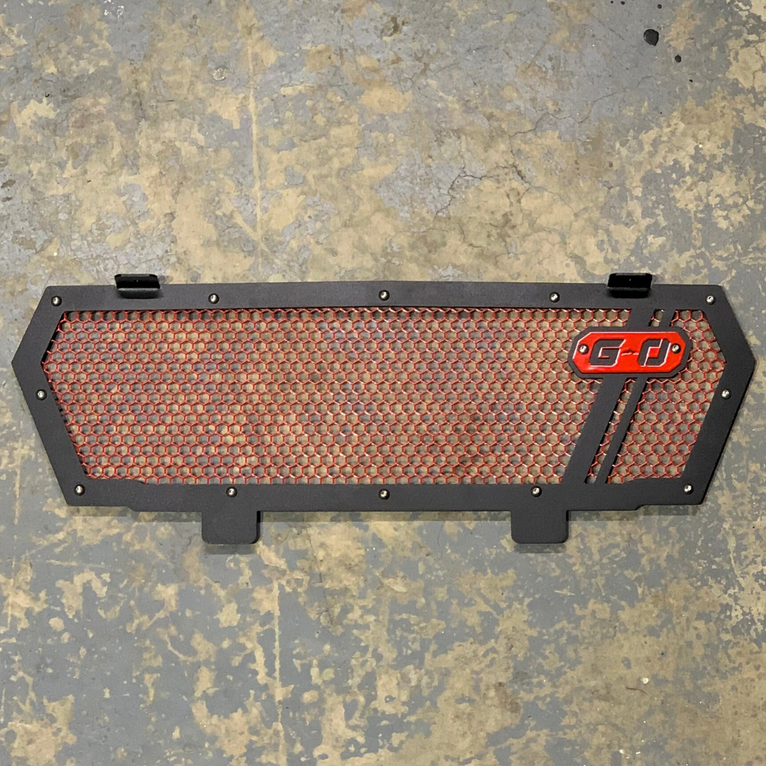 Greanland Offroad Mesh Grille for Polaris General (Black/Red)