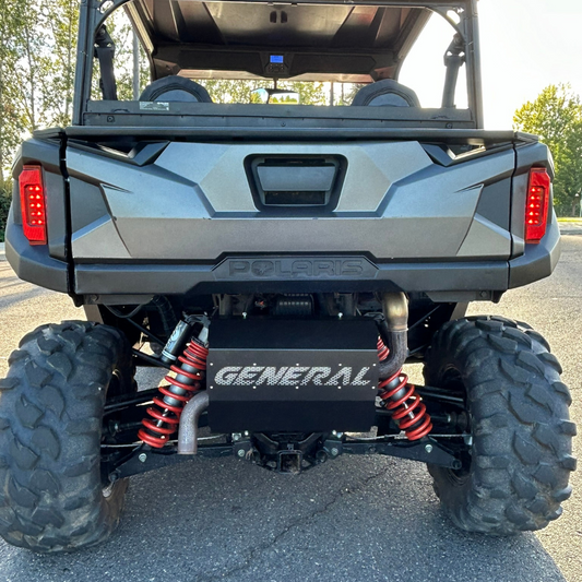 polaris general with greanland offroad exhaust cover