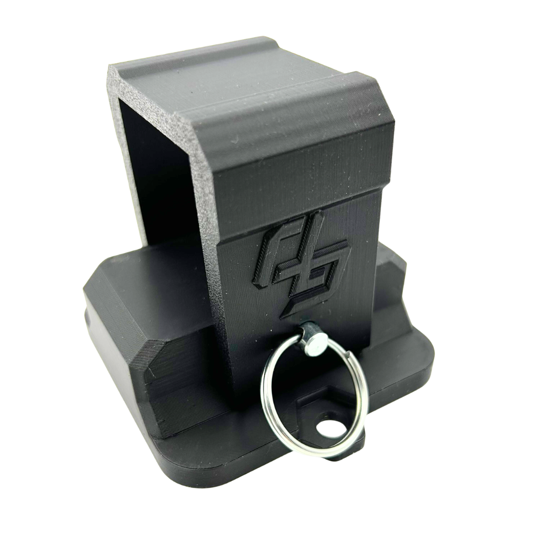Surface Mount UTV Spare Belt Holder | SXS CVT Belt Mount for Roll Cage | Universal Surface Mount Belt Holder