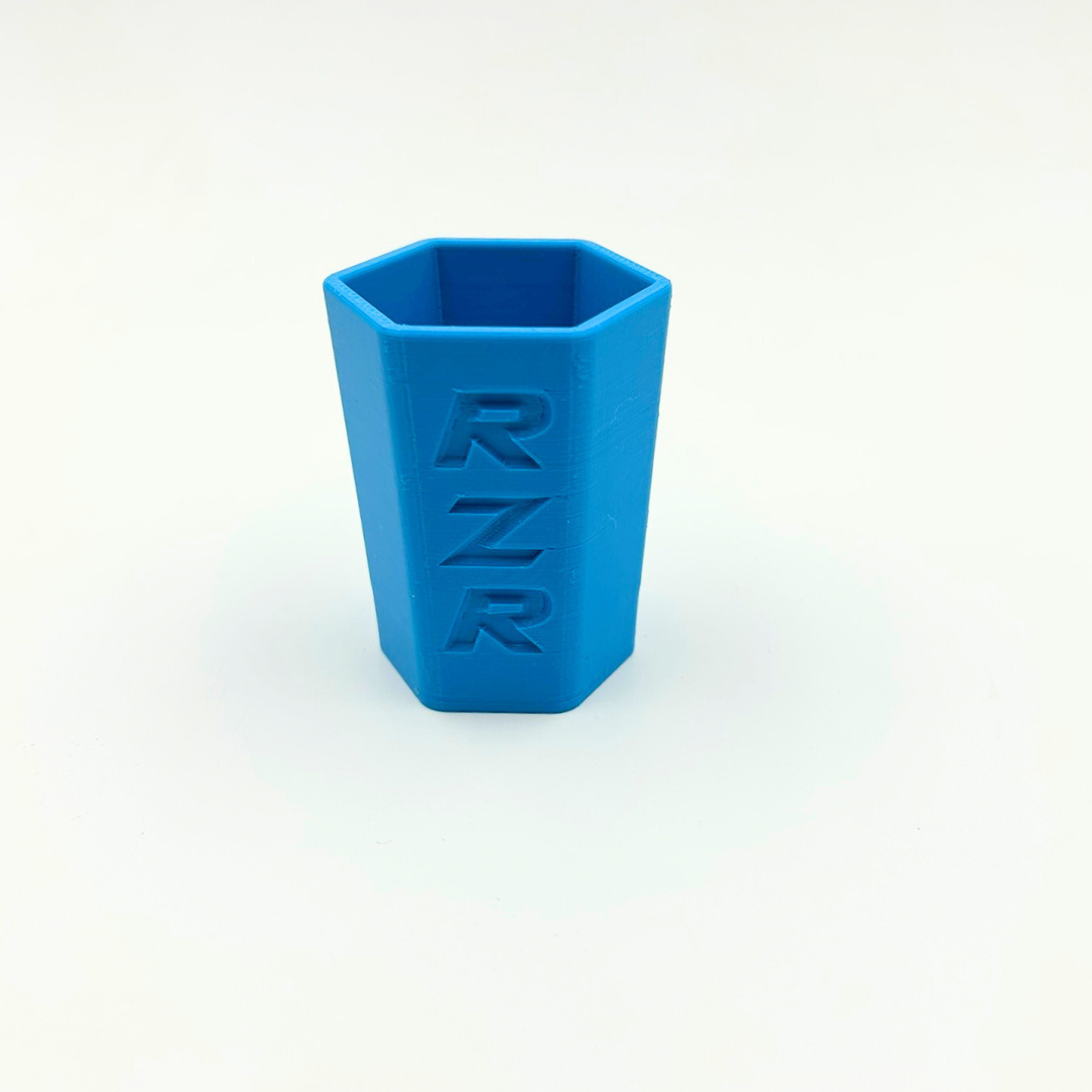 Polaris RZR–Inspired Hexagonal Shot Glasses | Off-Road Style Barware | Multiple Colors